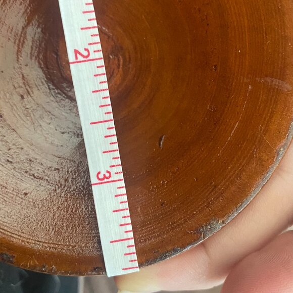 Polynesian Wooden Vase - Picture 9 of 11